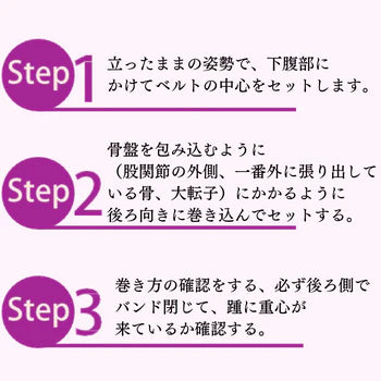 子宮アジャストバンド【小顔神ヒロ開発】